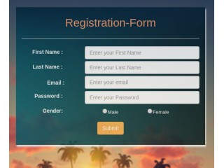 REGISTER AND LOGIN FORM WITH BOOTSTRAP WITH NEW UI