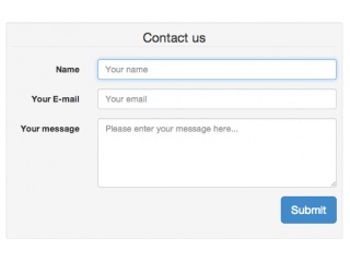 Simplest contact form