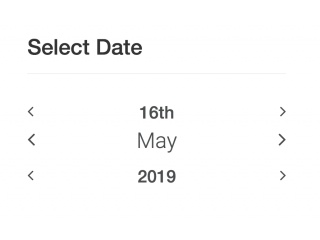 Fast Selection Date Picker