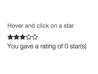 Font Awesome Star Ratings