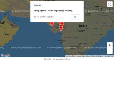 Multiple Location Google Map