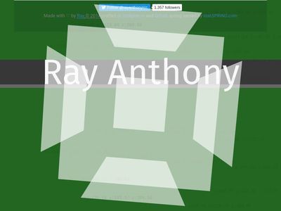 rayanthony.io 3D Promo Cube big, css/js