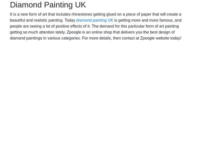 Diamond Painting UK
