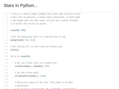 Playing in Python