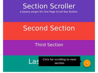 Section Scroller