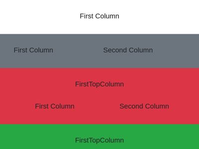 Column sample code
