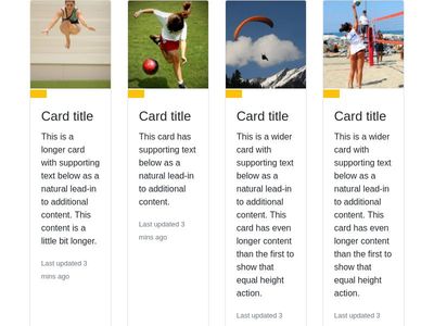Bootstrap 4 Card Effect