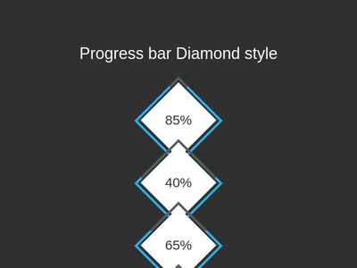 Progress bar Diamond style