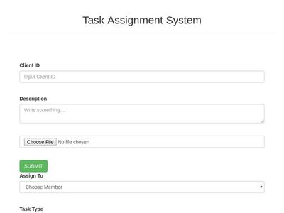 Task Assign System