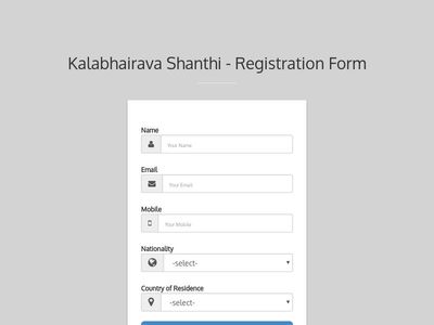 KBS Registration Form