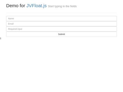 JVFloat.js demo