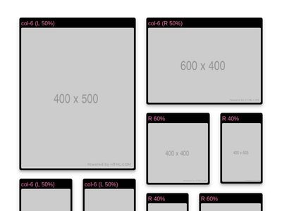 Tiles using bootstrap grid ( Winson222 )