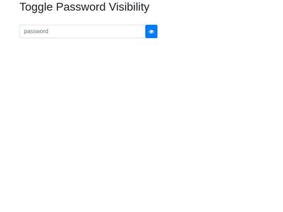 Show password (toggle password visibility)