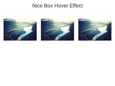 Nice Hover Effect