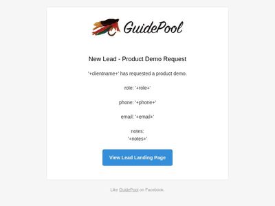 Email Template - Guidepool