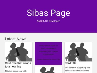bootstrap 4 card layout