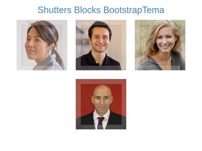 Shutters Blocks BootstrapTema