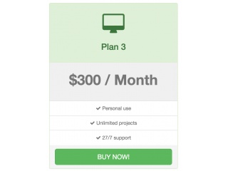 Pricing Table Responsive 