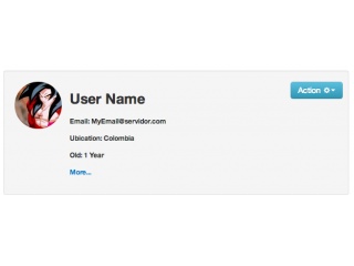 User profile Info 