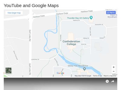 TEST: YouTube and Google Maps Responsive