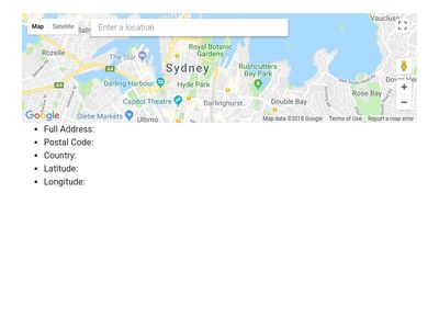Google Location Lookup