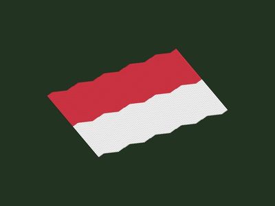 Indonesia Flag Animation - Pojokan Blitar