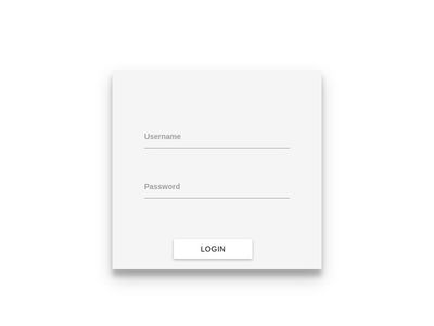 Materialize css Login Form