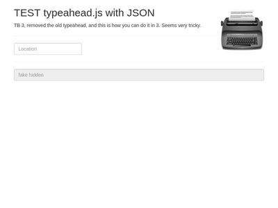TEST typeahead.js with JSON