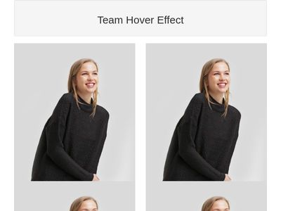 Nice Team Hover Effect