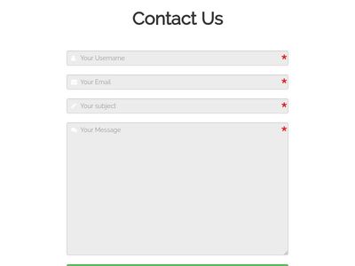 Contact form with jquery validation
