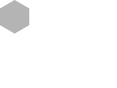 CSS Hexagon using gradients