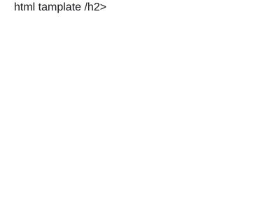 html psd tamplate