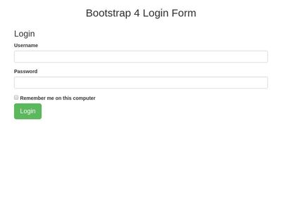 login form(4)