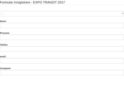 Formular expo-tranzit 2017