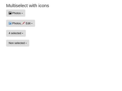 Multiselect with icons (Manish)