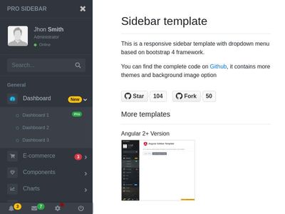 Sidebar Template cari