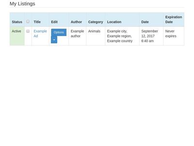 2. Manage Listings os-class