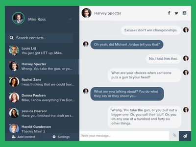 Bootstrap Chat Examples