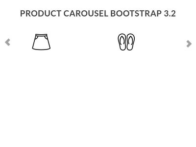 Product Carousel Bootstrap 3.2
