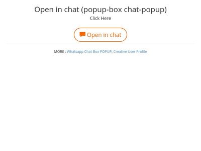 ChatBox POPUP