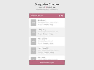 draggable chatbox