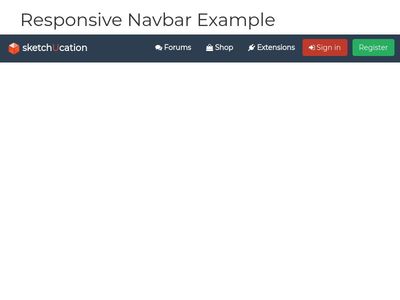 Navbar Framework