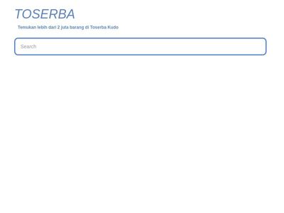 Shop:: Toserba Search