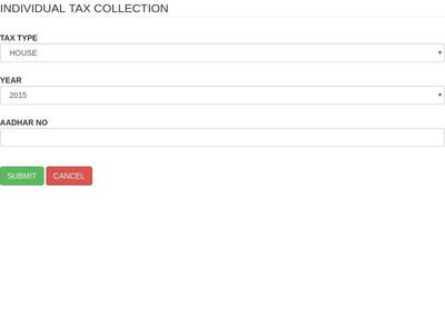 INDIVIDUAL TAX COLLECTION