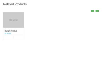 Related Products Slider