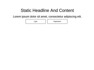 Carousel Static Headline Caption