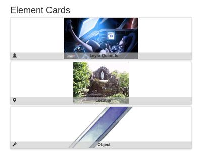 Element Cards