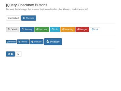 Checkbox-button