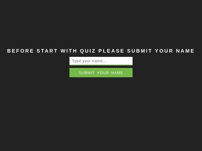 Submit name for homepage codeuix