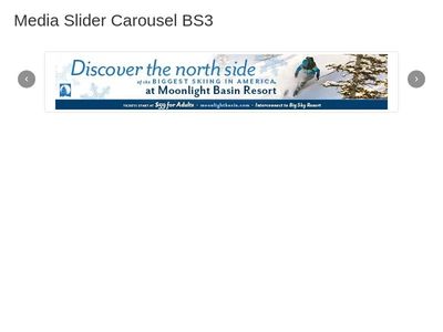 Media Slider Carousel BS3